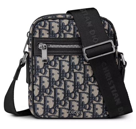 dior cloth crossbody bag|Dior messenger bag men's.